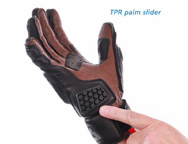 Motorcyclist gloves