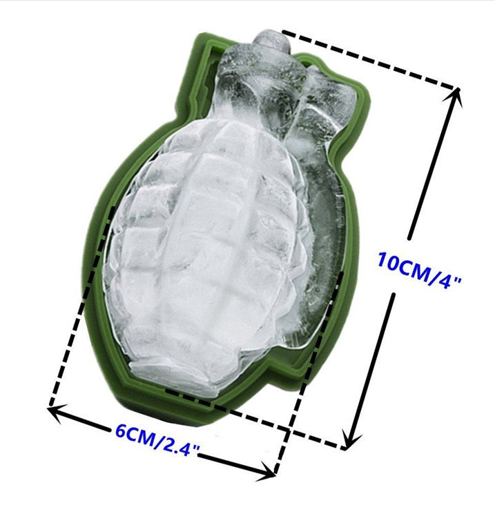 Creative 3D Skalleform Iskubbricka Silikonform Tvål Ljusformar Sockerhantverksverktyg Bakverk Chokladformar