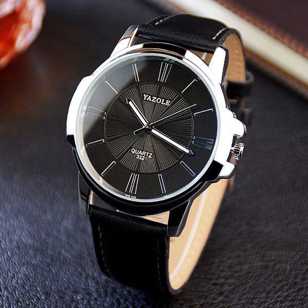 YAZOLE mode montre à Quartz hommes montres haut de gamme de luxe homme horloge affaires hommes montre-bracelet Hodinky Relogio Masculino 