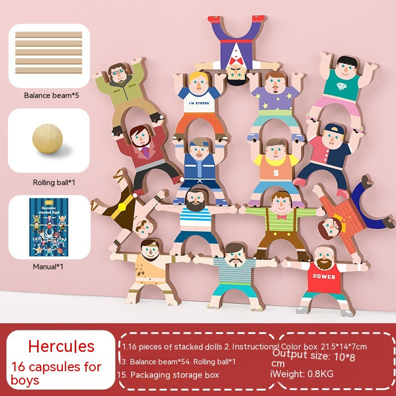 Jouets de jeux de Table Hercules Jenga Balance Bricks Pro pour enfants