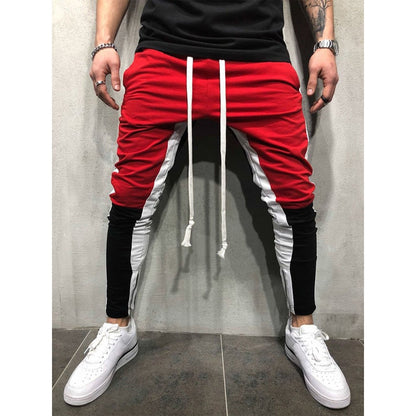 Loose pants skinny streetwear party denim jeans men trousers