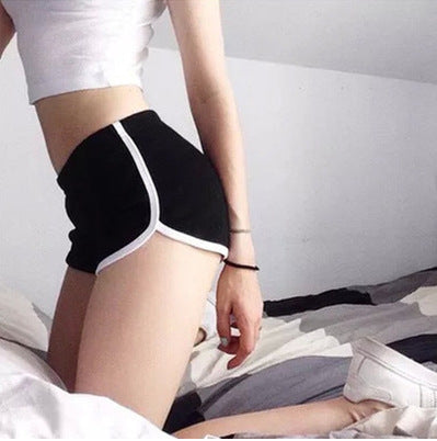 New Summer Shorts Women Casual Shorts Workout Waistband Skinny Short