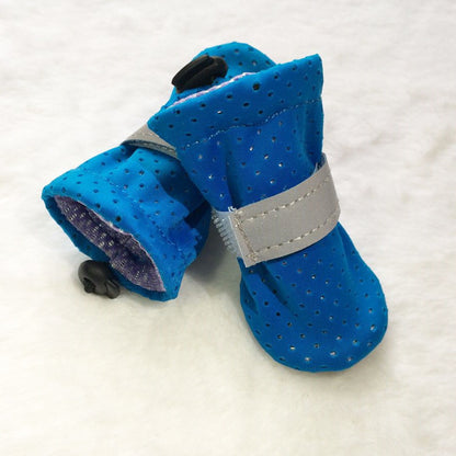 Pet Dog Breathable Wear-resistant And Non-slip Soft Sole Shoes