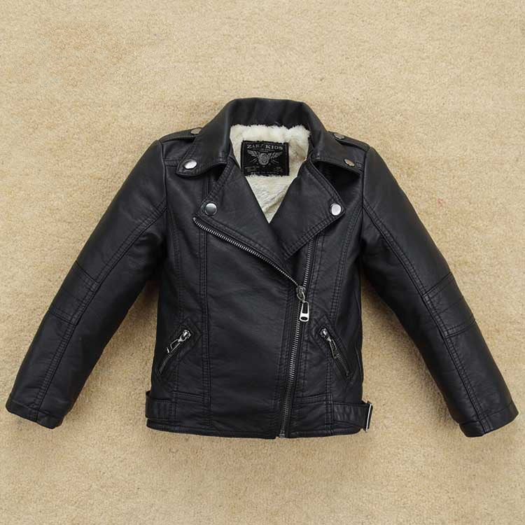 Veste en cuir pour enfants