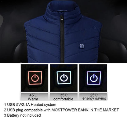 Heated cotton vest