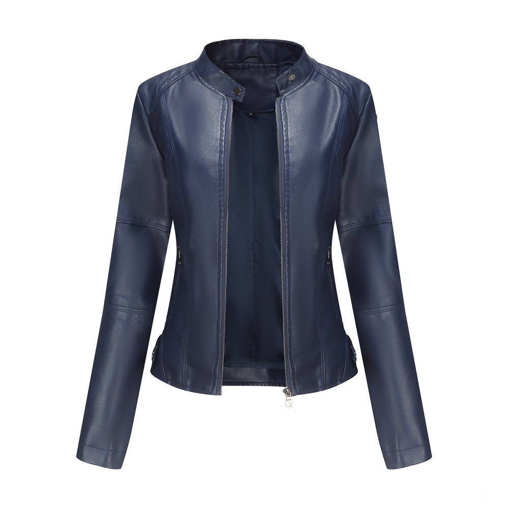 European And American Women's Leather Jackets