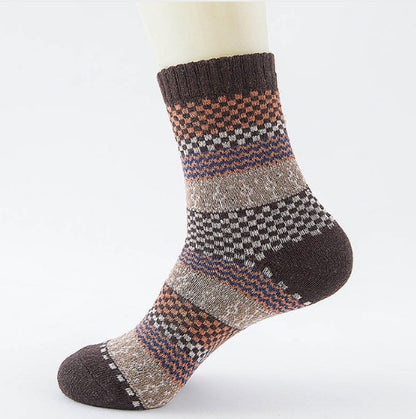 Winter Thick Warm Stripe Wool Socks