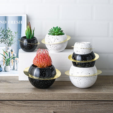 Holiday Entertainment: Creative Desktop Room Decoration Potted Plants