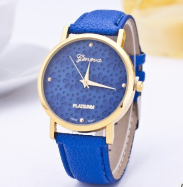 Geneva Flower Wrist Watch