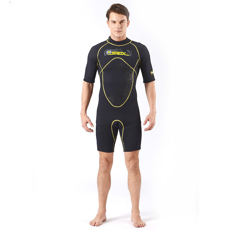 Back Zipper High-quality Fabric Surfing Suit