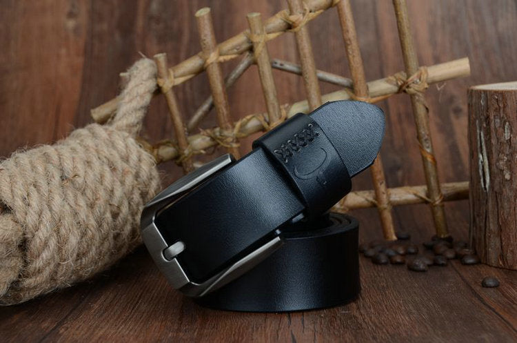 Ceinture homme en cuir à boucle ardillon