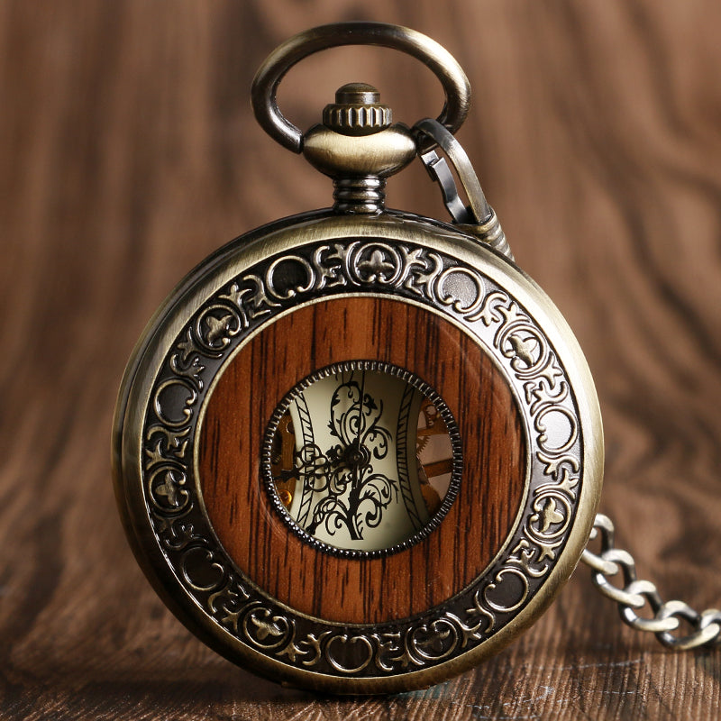 Manual mechanical pocket watch