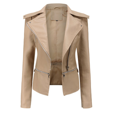 Veste de moto en cuir