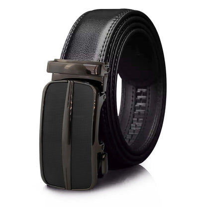 Ceinture à cliquet pour hommes ceinture en cuir pour hommes avec boucle coulissante ceintures à cliquet pour hommes USA