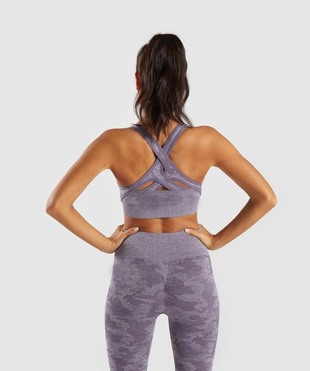 Pantalon de yoga camouflage