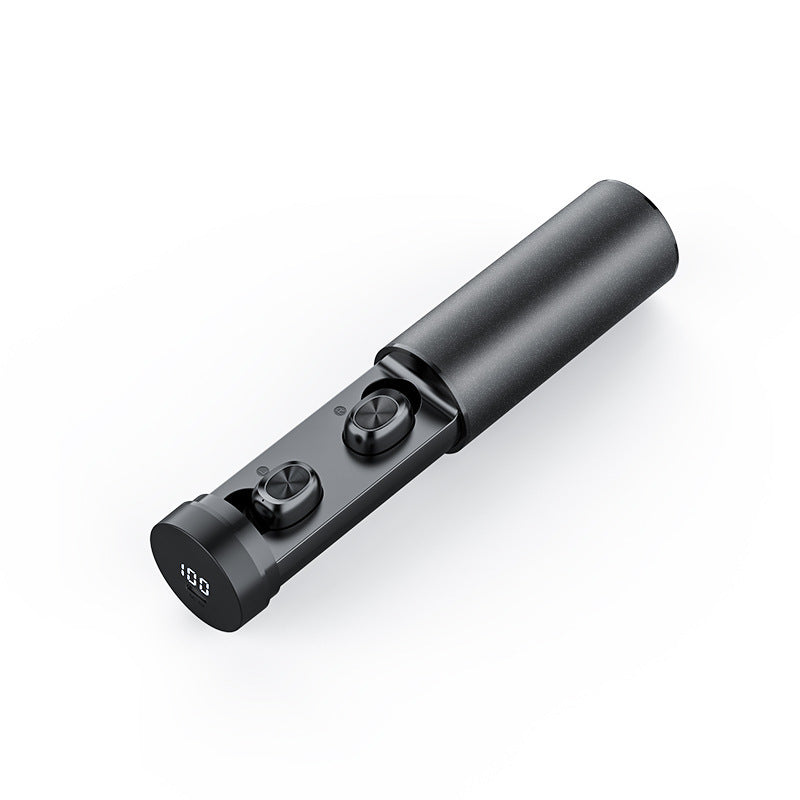 Bluetooth-hörlurar 5.0 trådlösa 8D HIFI Sportmikrofon-hörlurar med mikrofon och spelmusik