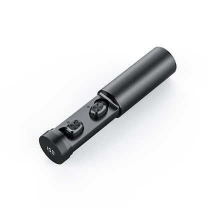 Bluetooth-hörlurar 5.0 trådlösa 8D HIFI Sportmikrofon-hörlurar med mikrofon och spelmusik