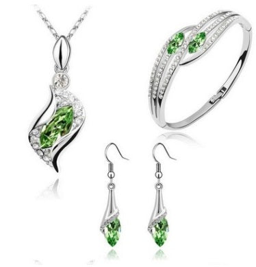 Angel Elf Jewelry Set - Austria Crystal & Alloy