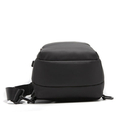 Anti-vol serrure haut de gamme sac de poitrine hommes sacs à bandoulière USB charge sacs à bandoulière été court voyage voyage messagers sac unisexe