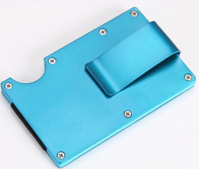 POD Card holder $$clip wallet card holder business gift card anti-theft antimagnetic,