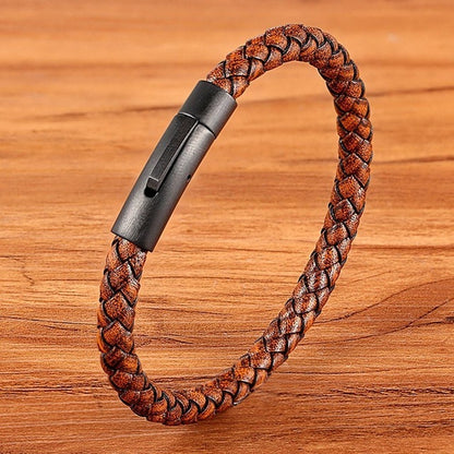 Herr för kvinnor Armband Svarta rostfria smycken Gåvor 