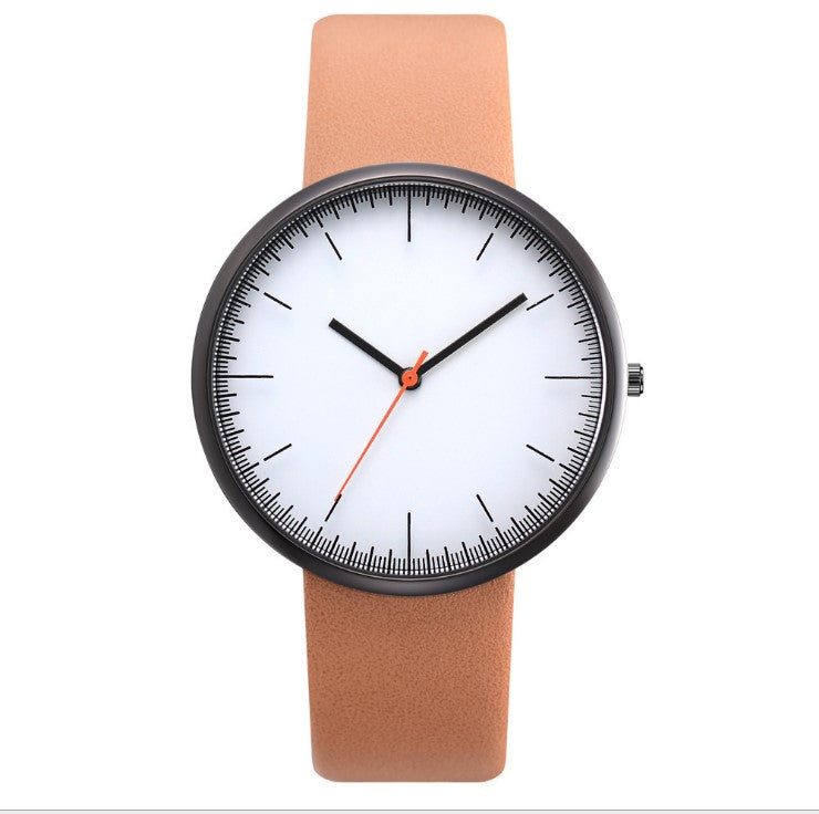 Women Watch Gray Contrast Leather Quartz Watch Women Watches Lovers Unisex Casual Ladies Wrist Watch Clock Relogio Feminino