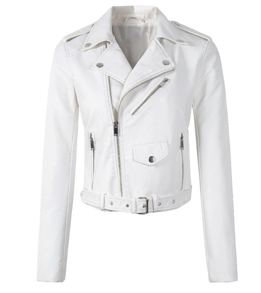 2021 Autumn and Winter Clothes for Women Korean Version Women's Leather Jacket Fashion Women Clothing