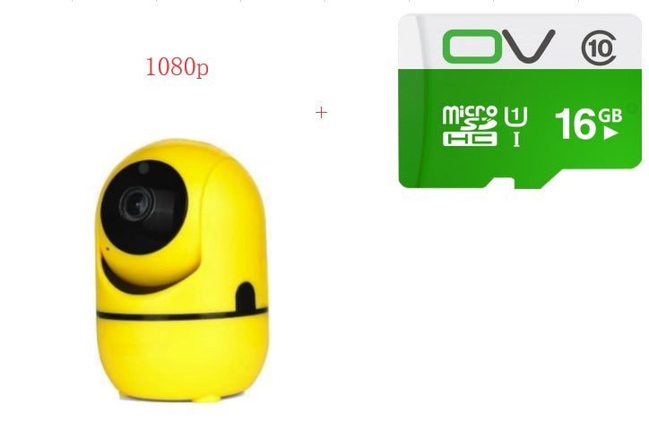 1080P moln trådlös IP-kamera Intelligent automatisk spårning av mänskliga hemsäkerhetsövervakning CCTV-nätverk wifi-kamera