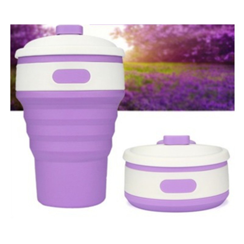 Coffee Mugs Travel Collapsible Silicon Cup Folding Water Cups BPA FREE Food Quality Drink Ware Mug Tea Coffee Cups