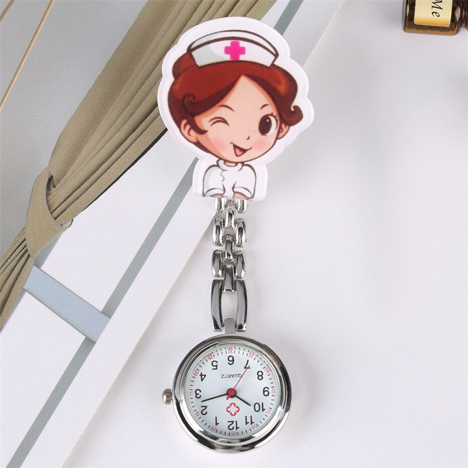 Montre de poche montre d'infirmière montre de soins médicaux montre de poche femme 