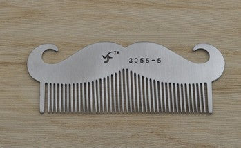 Stainless Steel Beard & Hair Combs