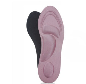 Soft Insole High Heel Shoe Pad Men Women 4D Sport Sponge Pain Relief Insert Cushion Pad Shoe Insoles 1Pair