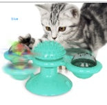 Cat Turntable Cat Windmill Toy Glödande Toy