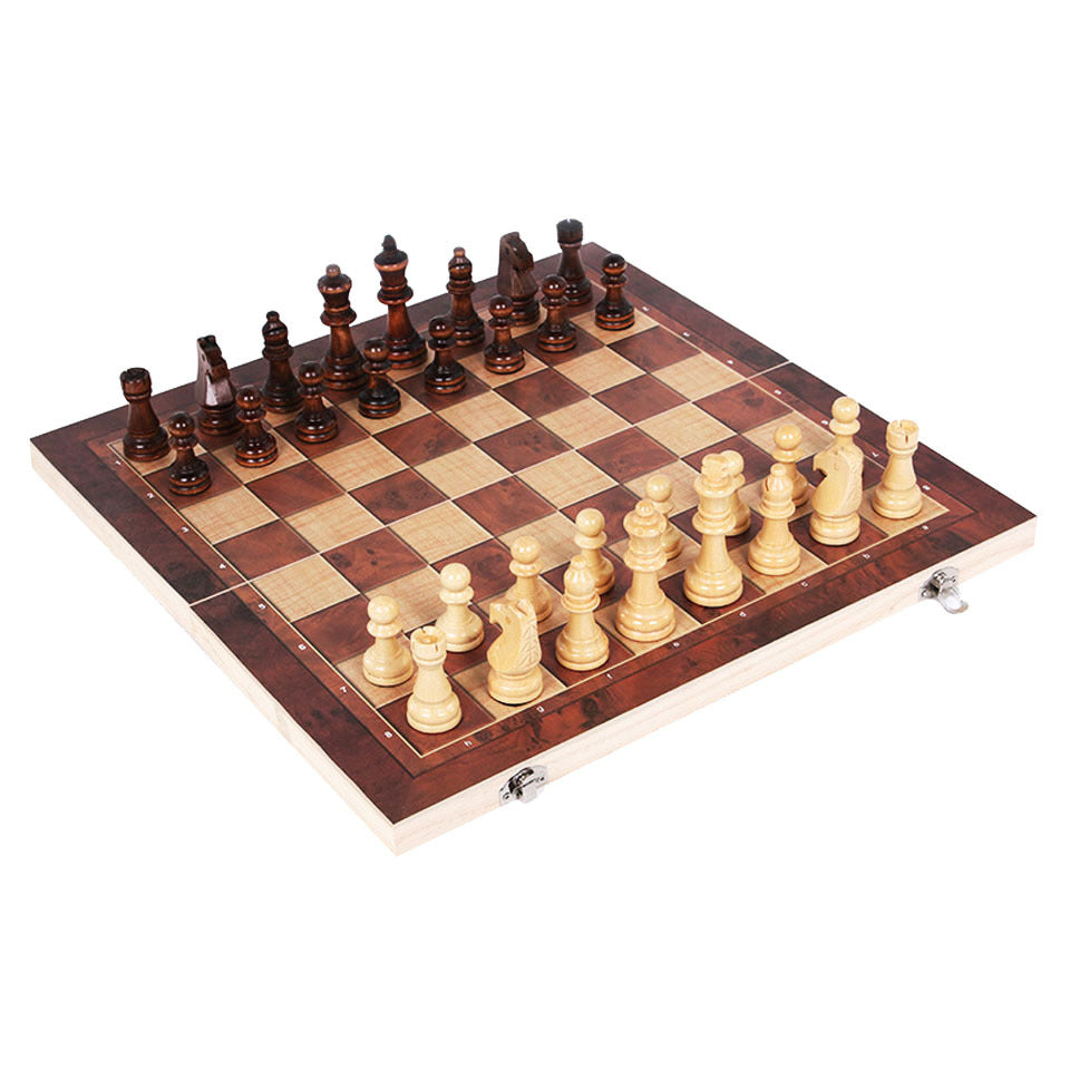 Holiday Entertainment: 3 in 1 Backgammon Chess Set