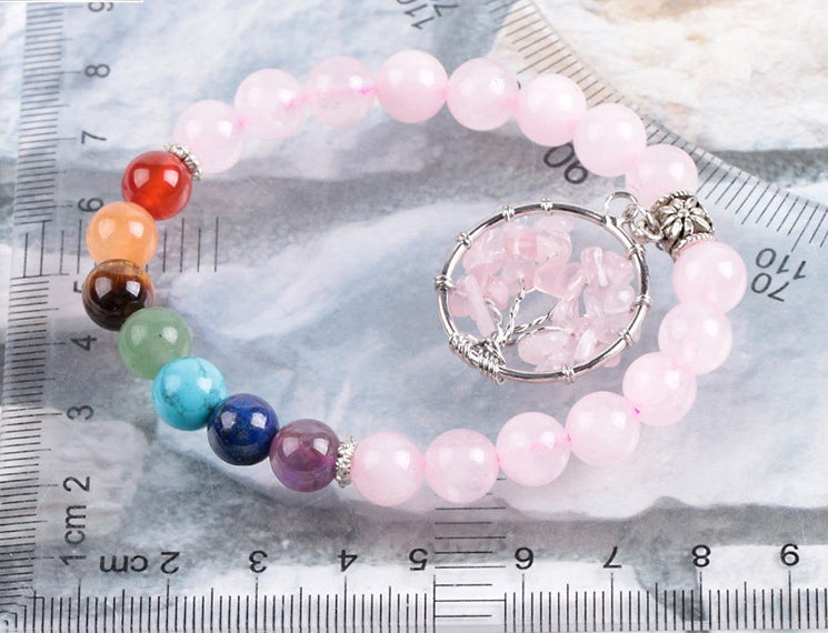 Bracelet en perles de cristal