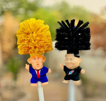 Brosse de toilette drôle Donald Trump