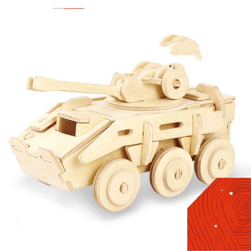 Jouets éducatifs Netflix pour enfants, puzzles en bois tridimensionnels