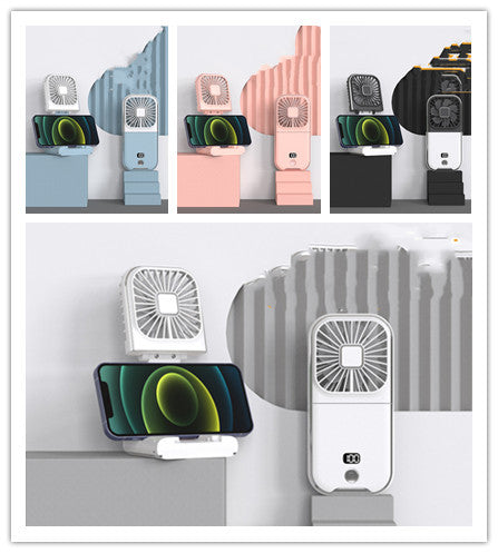 Folding Portable Digital Display Handheld Small Fan