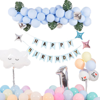 New Birthday Party Background Decoration Balloons