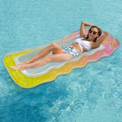 Holiday Pool Float - Stylish Sequin Design