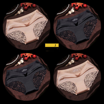 Women's seamless lace panties