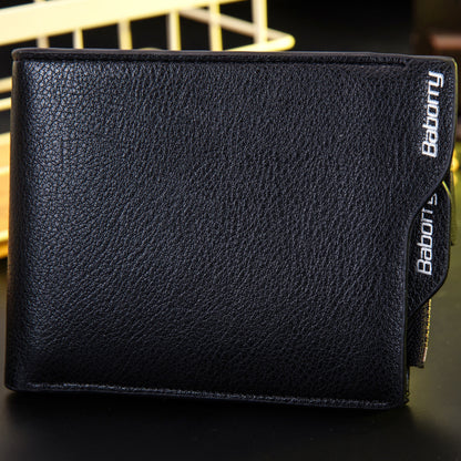 RFID men's new wallet