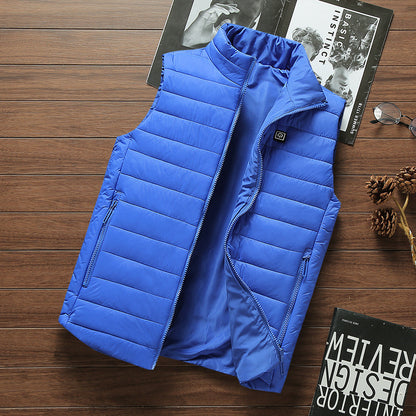 Heated cotton vest