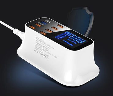 Quick Charge 3.0 Vanlig Smart USB-laddarstation