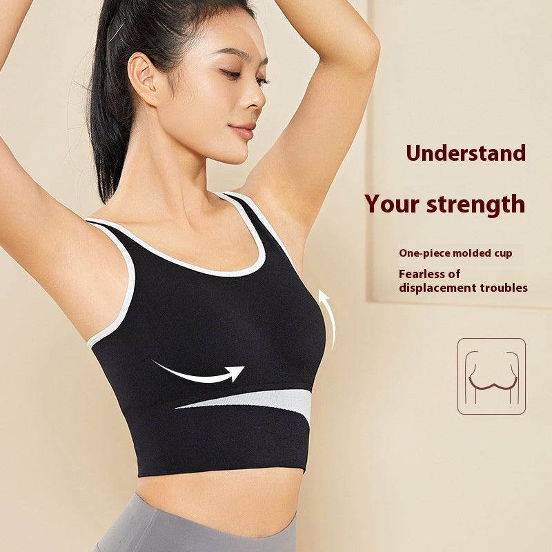 C it all Wire-Free Shockproof Sports Bra - Full Cup Running Bra