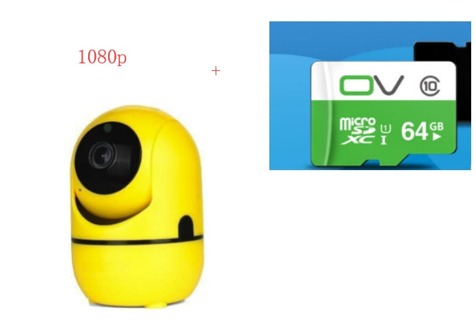 1080P moln trådlös IP-kamera Intelligent automatisk spårning av mänskliga hemsäkerhetsövervakning CCTV-nätverk wifi-kamera