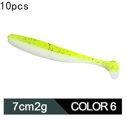 Two-color soft lure lure bionic lure