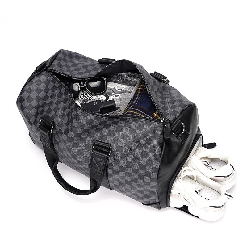 Sac de voyage portable horizontal pour hommes de mode