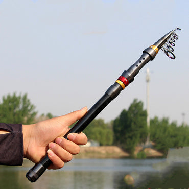 Carbon fishing rod short section mini sea rod