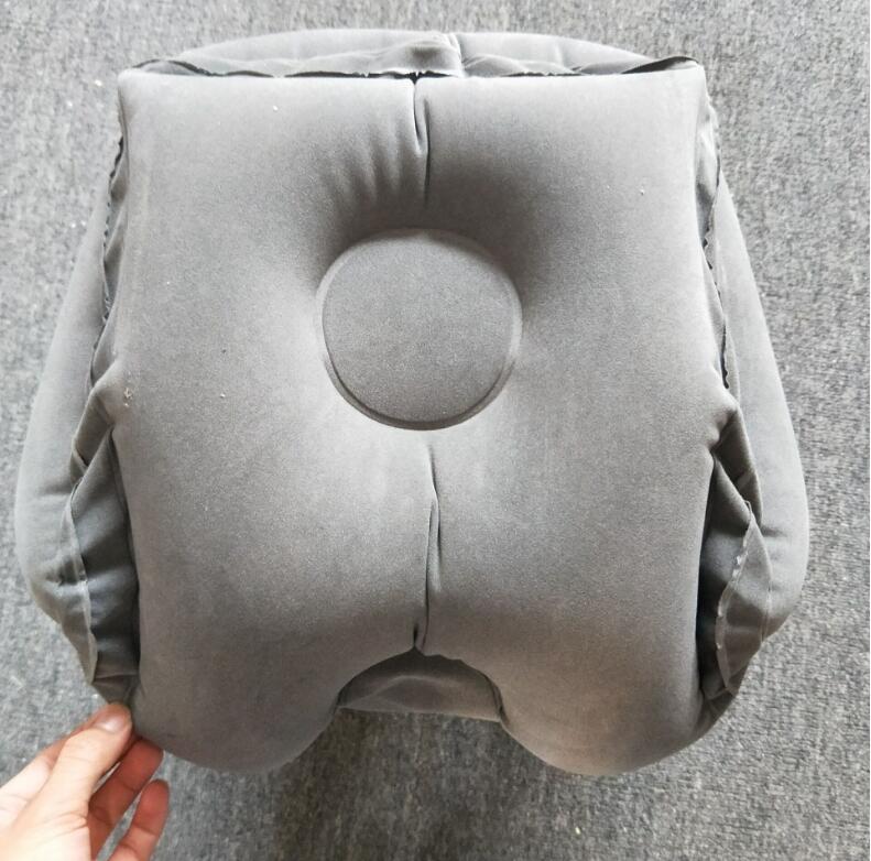 Inflatable Cushion Travel Pillow The Most Diverse & Innovative Pillow for Traveling Airplane Pillows Neck Chin Head Support